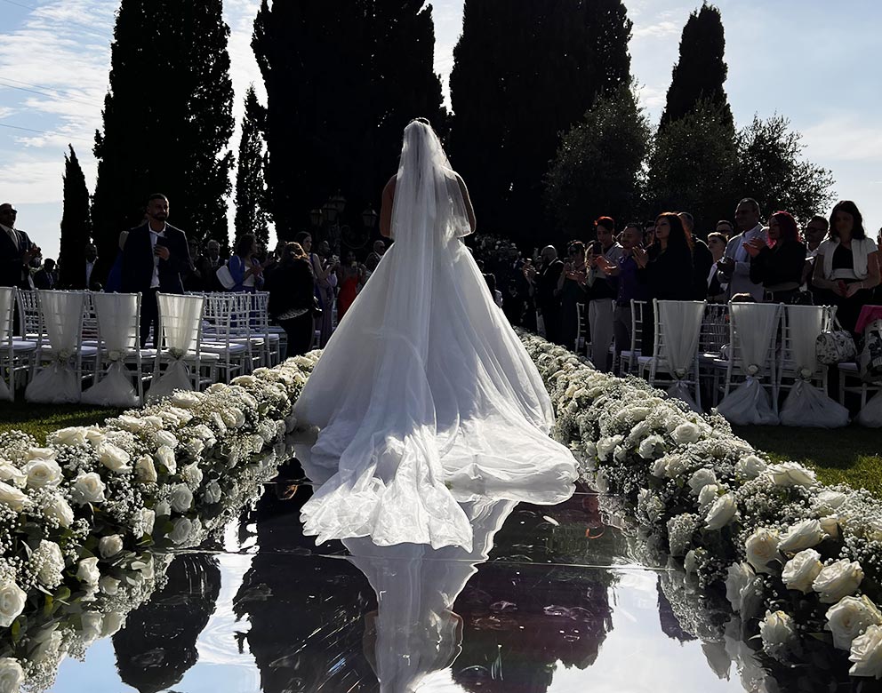 Rito civile romantico a Roma